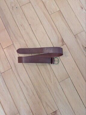 Classic Brown Leather Belt
